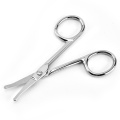 Cheveux sourcils ciseaux en acier inoxydable outils de coupe rond tête beauté cheveux cheveux ciseaux